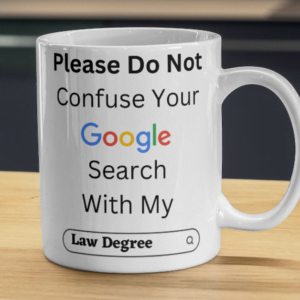 Law degree Mug