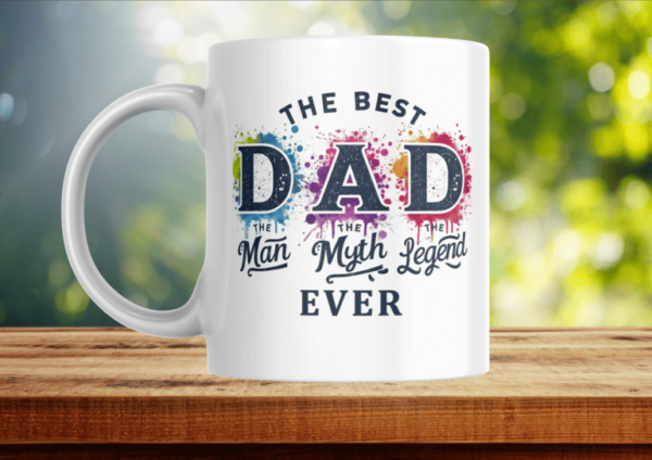 Best Dad Mug - Man Myth Legend